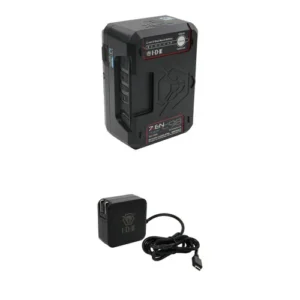 ZENITH ZEN-C98G Three-Stud Lithium-Ion Battery and Charger Kit with IDX System Technology