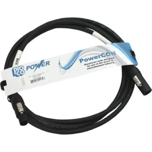 Pro Co Sound TRUE1 20A Male to Female Audio Cable (20 Feet)