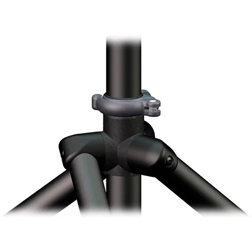Premium TS-99BL Aluminum Speaker Stand with Adjustable Leveling Legs in Matte Black - Image 5