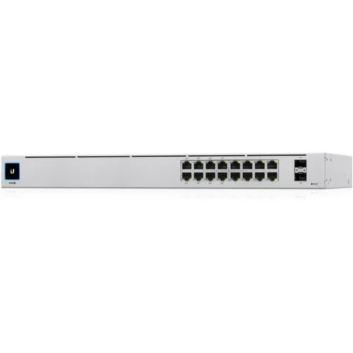 Ubiquiti UniFi 16-Port Gigabit PoE+ Managed Network Switch with SFP Ports - Image 2