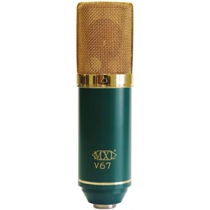 MXL V67G Gold and Green Large-Diaphragm Cardioid Condenser Mic