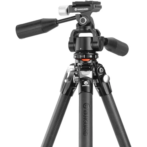 Vanguard VEO 5 234C Carbon Fiber Tripod featuring PH-36S Pan and Tilt Head - Image 2