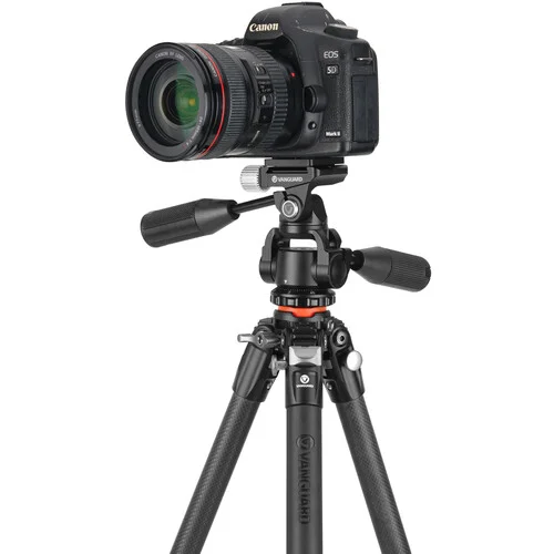 Vanguard VEO 5 234C Carbon Fiber Tripod featuring PH-36S Pan and Tilt Head - Image 6