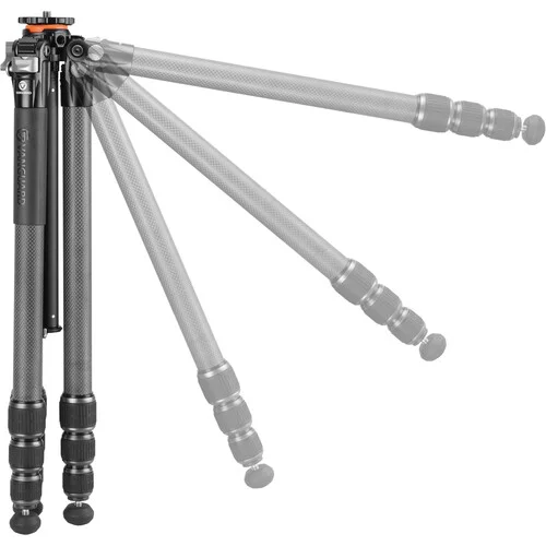 Vanguard VEO 5 304CB Tripod with BH-250S Ball Head in Carbon Fiber - Image 4