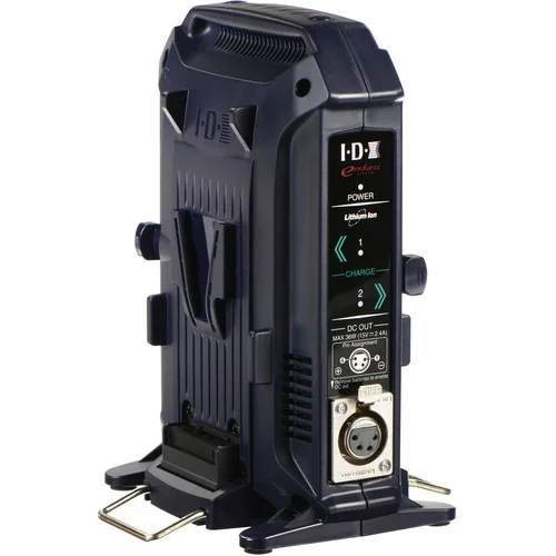 VL-2X Dual Channel V-Mount Charger with IDX System Technology Power Supply