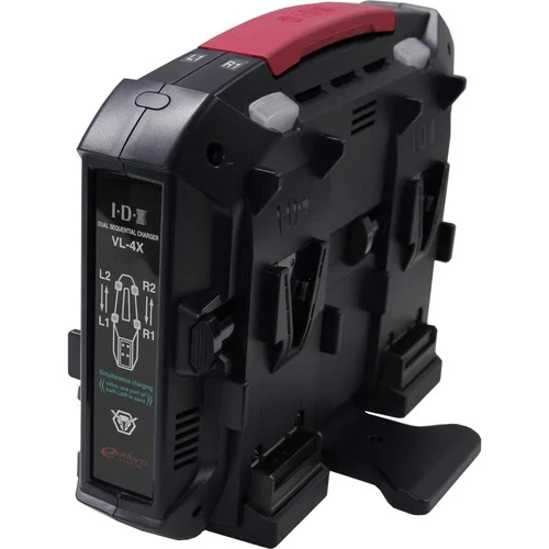 VL-4X 4-Channel V-Mount Battery Charger with IDX System Technology and Power Supply - Image 2