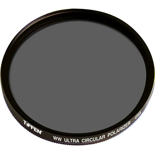 Tiffen 138mm Warm Ultra Circular Polarizer Water White Glass Lens Filter