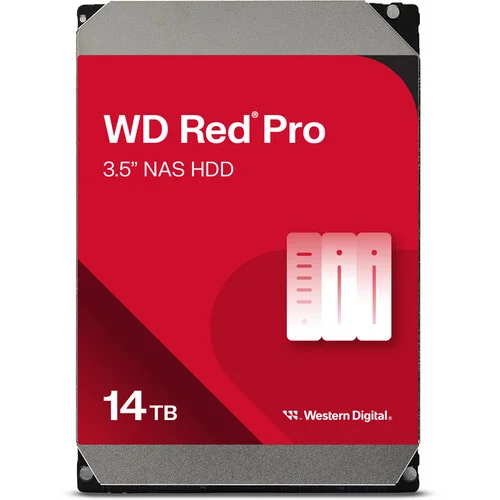 WD Red Pro 14TB 7200 RPM 3.5-Inch SATA III Internal NAS Hard Drive