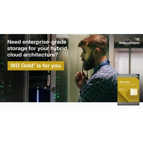 WD 4TB Gold Enterprise Internal Hard Drive - 7200 RPM SATA III 3.5 HDD - Image 2