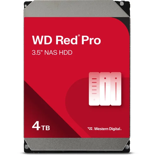 WD Red Pro 4TB 7200 RPM SATA III 3.5-Inch Internal NAS Hard Drive