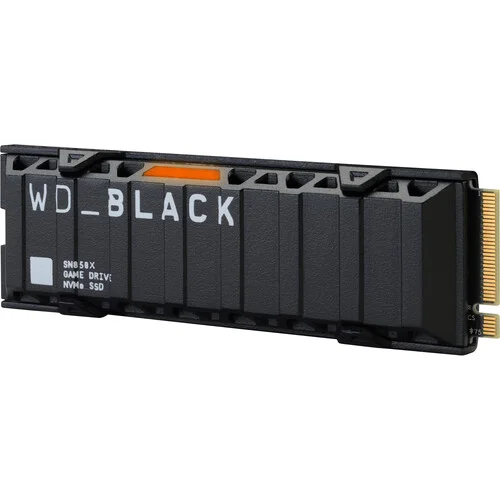 WD_BLACK SN850X 1TB Gaming SSD with Heatsink - NVMe PCIe 4.0 Internal Drive
