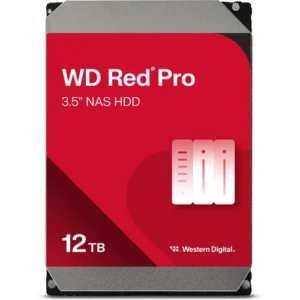 WD Red Pro 12TB 7200 RPM SATA III 3.5-Inch Internal NAS Hard Drive (4-Pack)