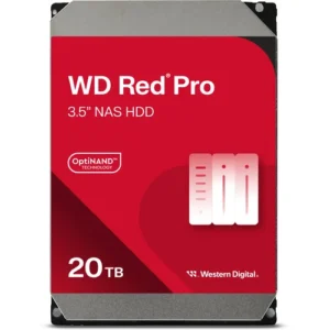 WD Red Pro 20TB 7200 RPM SATA III 3.5-Inch 4-Pack Internal NAS Hard Drive