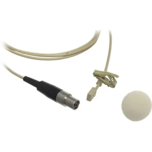 Shure WL93 Tan Omnidirectional Lavalier Mic with 4-Foot Cable and TA4F Connector