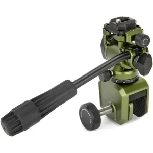 3 Legged Thing Trinity AirHed Video Head with Window Mount Clamp Set in Moss Green