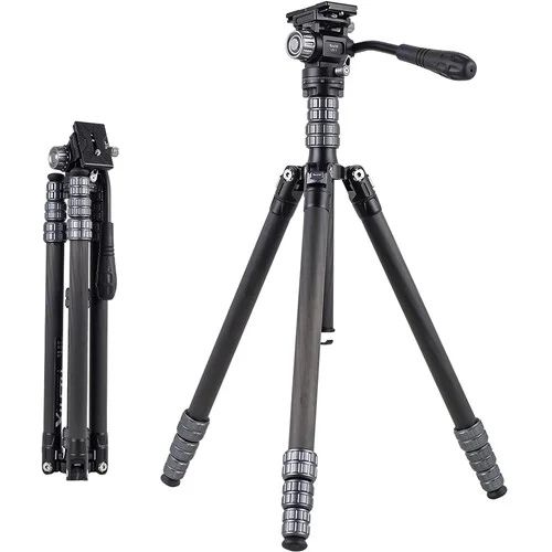 XILETU X224CLS1 Carbon Fiber Outdoor Tripod