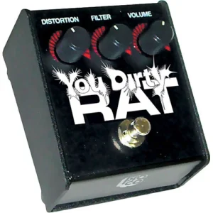 You Dirty RAT Compact Distortion Pedal for Guitar by Pro Co Sound