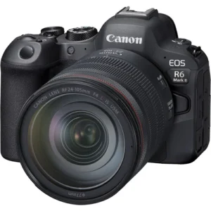 Canon EOS R6 Mark II Mirrorless Camera with RF 24-105mm f/4-7.1 Lens and Performance Kit