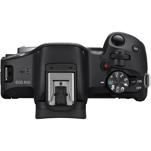 Canon EOS R50 Black Mirrorless Camera with 18-45mm & 55-210mm Lens Kit - Image 5
