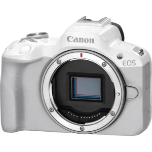 Canon EOS R50 White Mirrorless Digital Camera