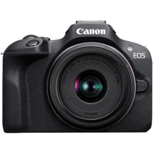 Canon EOS R100 Mirrorless Digital Camera with 18-45mm Lens Kit